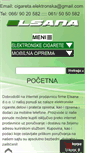 Mobile Screenshot of elektronske-cigarete.org